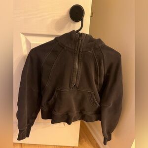 Black Lulu Scuba Sweatshirt